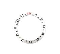 Hyuwdai Anello inserto con castone in ceramica/alluminio da 38 mm, diametro interno 30,5 mm, adatto for accessori for orologi con cassa da uomo da 40 mm(03Aluminium Ring)