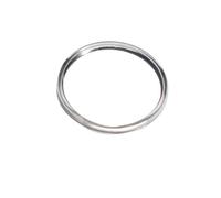 Hyuwdai Vetro for orologio a forma di coperchio in plastica con anello in argento diametro 21 mm-29,8 mm(29.1mm)