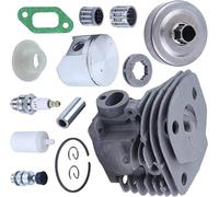 HYUYRFJR 47 Millimetri Cilindro Frizione Tamburo Cerchio Pignone for 359 357XP for Hus 357 Motosega 3/8 "Cuscinetto Ad Aghi Ingranaggio a Vite Senza fine Candela