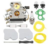 HYUYRFJR Carburatore con Filtro dell'Aria e Filtro del Tubo del Carburante for Motosega Hus 235 235E 236 236E 240 240E