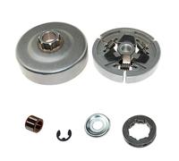 HYUYRFJR Corona for Tamburo Frizione 3/8" 7T Adatta for STL 064 066 MS640 MS650 MS660 MS661 MS640R MS640W MS650M M650R MS660W MS660W