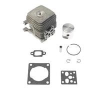 HYUYRFJR Kit Cilindro pistone 34mm Adatto for STL FS38 2-Mix,FS55 2-Mix,FS55R 2-Mix,HS45 2-Mix,4140 020 1206,4228 020 1200