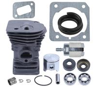 HYUYRFJR Kit guarnizioni pistone Cilindro da 40 mm for Hus 340 345 E 350EPA for Motosega Jon CS 2141 2145 2150