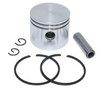 HYUYRFJR Kit spinotto pistone da 41 mm Adatto for Par-tner 350 351 352 370 371 390 401 420 Motore Motosega Sostituisci Parti Parti di Attrezzi da Giardino