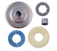 HYUYRFJR Tamburo Frizione 3/8 8T Corona dentata for Hus 272 268 266 66 61 Pezzi di Ricambio for Motosega for Gaso-Lina 501831504, 501831701