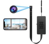 HYVO Mini Telecamera Wireless WI-FI, Telecamere 1080P con Audio e Video, Allarme di Rilevamento del Movimento, Registrazione 24 ore su 24, 7 giorni su 7. Obiettivo grandangolare da 2,4 GHz.