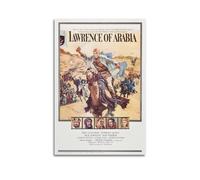 HYWIEUDH Poster decorativo su tela con Lawrence d'Arabia, decorazione artistica da parete per soggiorno, camera da letto, moderno, poster decorativo, 40 x 60 cm, senza cornice