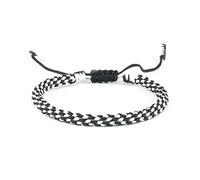 HYXX Bracciale Tibetano, Bracciale Regolabile Amicizia Etnica Bracciali Multicolor Corda Intrecciata Nero Bianco Classico Braccialetti con Ciondoli Fatti A Mano Donna Uomo Migliori Amici Regalo