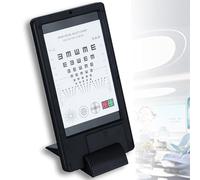 HYYKEJI Tabella per Test della Vista a LED, Tabella oftalmologica con Light Box, con Schermo LED, Display bifacciale, Cinque segni di Riferimento, Ricaricabile, per scuole, cliniche, Uso Domestico