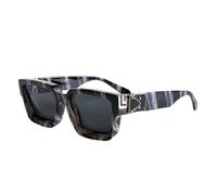 HYYZZC Occhiali da sole per uomo, occhiali da sole vintage alla moda, retrò, da donna, di tendenza, punk, 1 pezzo