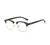 HYYZZC Occhiali da sole vintage, protezione solare, pesca, outdoor, forma ovale, UV400, uomo e donna, in metallo, C13