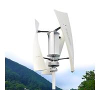 HYZHANHONG 12v, Kit Turbina Eolica Verticale 12V da 10000W - con Controller MPPT, Avvio a 2,5M/S - Pale Regolabili per Case, Fattorie e Barche