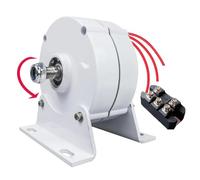 HYZHANHONG 220v, Alternatore AC Senza Ingranaggi a Bassa RPM da 16000W con regolatore di Carica, generatore a magneti permanenti, 12V 24V 48V per turbina eolica, idrica o Motore Diesel