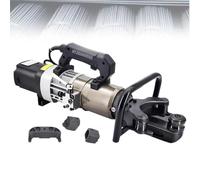 HYZHANHONG 22mm,Efficiente Strumento di Piegatura e raddrizzamento, piegatrice elettrica per Tondo per Cemento Armato, piegatrice idraulica Portatile per Barre d'Acciaio per Uso Edile e in Officina
