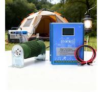 HYZHANHONG 24v, Controller per Sistema Ibrido Eolico-Solare ad Alte Prestazioni, Controller di Carica Ibrido Eolico/Solare Intelligente, con Resistenza per Turbina Eolica Versatile (48V-10000W)
