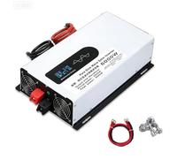 HYZHANHONG 24v to 230v,Inverter Solare Ibrido da 6000 W, DC 12V/24V/48V/60V/72V a 110V/230V AC Inverter a Fase Divisa con Onda Sinusoidale Pura, per l'accumulo di Energia Domestica 72V-110V