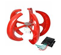 HYZHANHONG 24V, Turbina eolica Verticale 12000W 12V 24V 48V Piccolo Mulino a Vento trifase CA Energia Gratuita Energia Gratuita 220V per Fattoria Domestica Inviato con Controller MPPT
