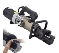 HYZHANHONG 28mm,Piegatrice per Tondo per Cemento Armato elettrica Automatica da 4-28 mm, Portatile Professionale 1200W-1800W, per Acciaio a Medio Basso tenore di Carbonio, Barra d'Acciaio filettata