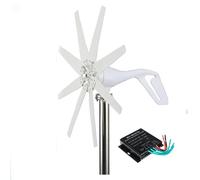 HYZHANHONG 48V,3Phase AC 8 Blades12v 24V 48V 12000W Generatore di Turbine eoliche Orizzontali Kit Completo per lampione, turbina eolica Verticale (12V-220V)