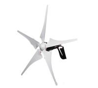 HYZHANHONG 48v, Generatore Solare Portatile 12V-220V, 3500W Bassa Emissione di Rumore con Turbina Eolica a 5 Pale e Controllore MPPT, per Casa, Barche, Illuminazione Stradale