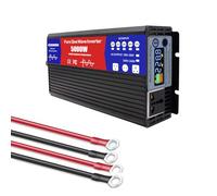HYZHANHONG 72v to 110v 50hz,5000W DC 12V 24V 48V 60V 72V Pure Inverter Onda Sinusoidale, AC 110V 220V Alimentatore di Emergenza Esterno per Auto RV Casa Solare con Display a LED 48V - 110V