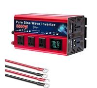 HYZHANHONG 72V TO 220V,Convertitore Inverter a Onda sinusoidale Pura da 5500 W CC 12 V 24 V 48 V 60 V 72 V, Ingresso CC a Fase Divisa, Uscita CA, Inverter Solare a Bassa frequenza 110 V/220 V
