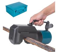 HYZHANHONG 8-32Mm Cesoia idraulica elettrica per Barre d'Acciaio, pinze per Barre d'Acciaio Portatili Taglierina per Tondo per Cemento Armato Senza Alimentazione della Pompa idraulica