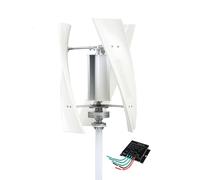 HYZHANHONG 9000W Alta Potenza Casa Turbina Eolica Generatore W/Controller 12V 24V 48V Bassa velocità Senza Rumore 3 Lame Turbina Eolica per Casa, Barche, Illuminazione Stradale,220V