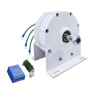 HYZHANHONG Generatore a Magnete Permanente Senza Ingranaggi 12V 24V 48V, alternatore AC a Bassa velocità da 12000W con Base, per turbina eolica e turbina idraulica,220V