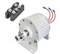 HYZHANHONG Generatore a magneti permanenti a Basso Numero di Giri da 1000 W 12 V 24 V 48 V 96 V 120 V 220 V Alternatore in Terre Rare per turbina eolica (con Base),48V