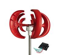 HYZHANHONG Kit Generatore Eolico Verticale da 10000W, Turbina Eolica Avvia a 2,5M/S per Uso Domestico, Nessun Rumore, Piccola Turbina Eolica Generatore AC 12 Volt,220v