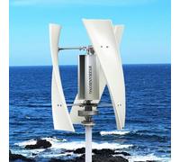 HYZHANHONG Kit Turbine per generatori eolici Piccoli da 10000 W, Kit di Turbine per Parti di Alimentazione del generatore a 3 Pale 110 V / 220 V per la Ricarica Domestica Marina (48 V),220V