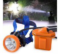 HYZHANHONG Lampada Frontale di Sicurezza per l'attività mineraria - Lampada Frontale per minatori di Carbone antideflagrante,fari a LED Ricaricabili da 5000 mAh per Lavoro Campeggio
