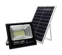 HYZHANHONG Luce di Sicurezza Solare Impermeabile IP67 con Interruttore Automatico, utilizzata Come proiettore Solare da 500 W, capacità della Batteria di 6000 mAh per Cortili, padiglioni