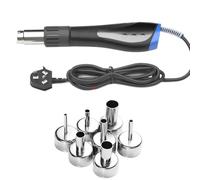 HYZHANHONG Pistola ad Aria Calda di Livello Industriale con Elevata Potenza di 600 W e Controllo preciso della Temperatura, Adatta per Il Rivestimento di pellicole per Auto