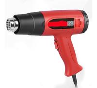 HYZHANHONG Pistola Termica Portatile con Temperatura Regolabile e Schermo LED, Ideale per termoretraibili, lavori in Resina, Riparazione telefoni (1800W)