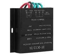 HYZHANHONG Regolatore Generatore Eolico MPPT Max 5500W, 12V/24V/48V Automatico, Ingresso Trifase con Frenatura di velocità da Sovratensione e Recupero Automatico per Turbina Eolica,220v