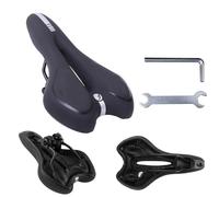 HYZHANHONG Sella di Assorbimento degli Urti Super Morbida in Silicone Addensato, Cuscino in Gel per Mountain Bike da Strada Professionale Cuscino per Bicicletta a Sospensione Leggera Cava