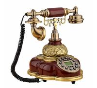 HYZHANHONG Telefono di casa Vintage retrò, Linea Fissa Rotante retrò Classica con Funzione Altoparlante Adatto per Ufficio, Decorazione alberghiera, Regali da Collezione