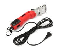 HYZHANHONG Tosatrice elettrica per Pecore da 900 W, per Bestiame, con Lame, Professionale, per Animali, a 6 velocità, elettrica per lavori Pesanti, Pecore, Alpaca e capre (Rossa)