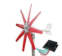HYZHANHONG Turbine eoliche ad ASSE Verticale da 16000W, Kit Motore Lanterna generatore 220V, Turbine eoliche per la Ricarica dell'energia per Una Maggiore Produzione di energia,48v