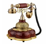 HYZHANHONG Vecchio Stile di Chiamata Fissa Chiave, Telefono retrò cablato, Telefono Antico per la Decorazione Domestica, utilizzato per Ufficio, Decorazione dell'hotel, Regalo del collezionista