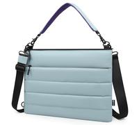 HYZUO 13,3-14 Pollici Borsa Morbida per Laptop per MacBook Air, Blu Cenere