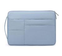 HYZUO 13,3-14 Pollici Custodia Borsa per Laptop per MacBook Pro 14 M5-M1, MacBook Air/Pro 13, 13,8-13 Surface Laptop/Book, Custodia Portatile per Notebook 13" HP Dell Lenovo ThinkPad Asus, Blu Pallido