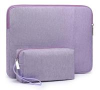 HYZUO 13,3-14 Pollici Custodia Borsa per Portatile per MacBook Pro 14 M5/M4/M3/M2/M1 Pro/Max A3426 A3427 2026-2021, MacBook Air 13,3, 13,5"-13,8" Surface Book/Laptop, 13,3" HP Dell Asus, Viola Lilla