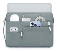 HYZUO 13 Pollici Custodia Borsa per Laptop per MacBook Air 13 M5 A3449 M4 M3 M2 M1 2026-2018, 13" MacBook Neo 2026, MacBook Pro 13 M2 M1 2026-2016, iPad Air/Pro 13, Surface Pro, XPS 13, Blu Cenere