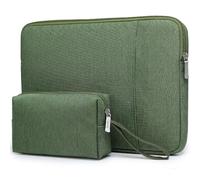 HYZUO 13 Pollici Custodia Borsa per Portatile per MacBook Air 13 M5/M4/M3/M2/M1 2026-2018, 13" MacBook Neo 2026, MacBook Pro 13 M2/M1 2026-2016, iPad Pro/Air 13, XPS 13, Surface Pro, Verde Erba