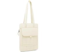 HYZUO 15-16 Pollici Custodia Imbottita per Laptop per MacBook PRO 15/16, 15" 15,6" dell/Lenovo/ASUS/Acer Notebook Chromebook, Borse a Tracolla Sottili da Donna Borsa Lavoro Quotidiana, Beige