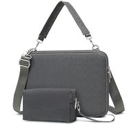 HYZUO 15-16 Pollici Custodia Rigida Portatile Borsa, Grigio Spazio | per MacBook Pro 16 M5-M1 Pro/Max A3428 A3429 2026-2019, MacBook Air/Pro 15 A3448 M5-M2, 15" Surface, XPS 15/16, HP Envy 15