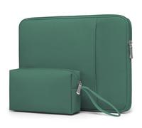 HYZUO 17-17,3 Pollici Set di Custodie PC Portatili per 17" 17,3" HP/Lenovo/Dell/ASUS/Acer/LG/MSI Gaming Laptop/Razer Blade 17/18, Borsa Protettiva per Uomo Donna, Verde Giungla